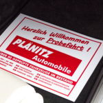 Papierfußmatten Individual (mehrfarbig bedruckt)