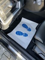 Fußraumschoner STANDARD Einweg-Papierfußmatten folienbeschichtet (1P/500) – Bild 2