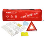 Kombitasche TRIO Individual (Inhalt nach DIN 13164:2022 + Warnweste + Warndreieck) – Bild 3