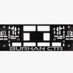 Kennzeichenhalter MARS 520s Exklusiv mit erhabener Schrift