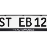 Kennzeichenhalter SATURN 520s Siebdruck