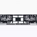 Kennzeichenhalter TITAN 520s Doming