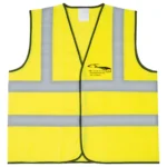 Sicherheitsweste YELLOW (EN ISO 20471) 1-farbig bedruckt